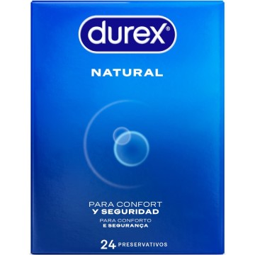 DUREX - PRESERVATIVOS NATURAIS 24 UNIDADES