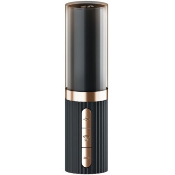 SATISFYER - PRO 2 KISS WAVE ESTIMULADOR DE CLITÓRIS GARNET - PRETO