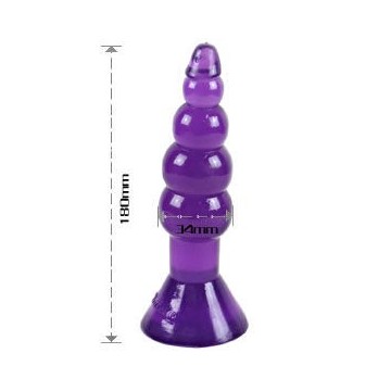 BAILE - CLIMAX ACONTECE PLUG ANAL 17 CM