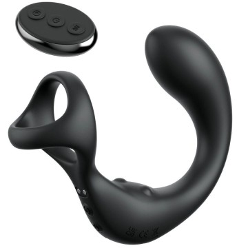 COLEÇÃO ANAL FANTASY ELITE - MASSAGEADOR ANAL VIBRANTE COM CONTROLE REMOTO