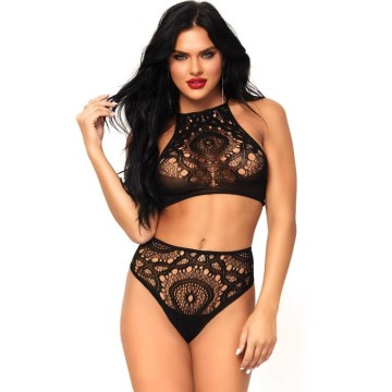 LEG AVENUE - CONJUNTO 2 PEAS TOP E CALA M-L