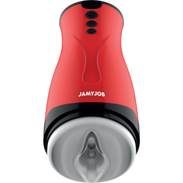 JAMYJOB - MASTURBADOR DAMERON DE SUCÇÃO E VIBRAÇÃO