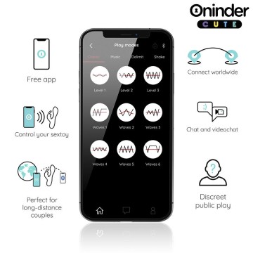 ONINDER CUTE - LOVE BUNNY VIBRADOR CLITÓRISMO PONTO G - APLICATIVO MUNDIAL GRATUITO