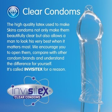 SKINS - PRESERVATIVOS NATURAIS PREMIUM PACOTE 8