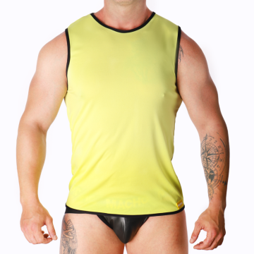 MACHO - T-SHIRT AMARELO S-M