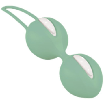 FUN FACTORY - SMARTBALLS PELVIC BALLS DUO BRANCO - PISTACHIO
